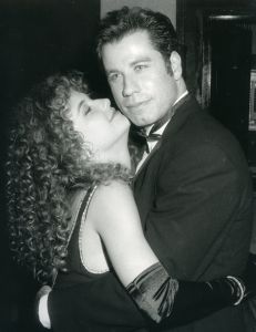 John Travolta and wife, Kelly Preston 1990, LA.jpg